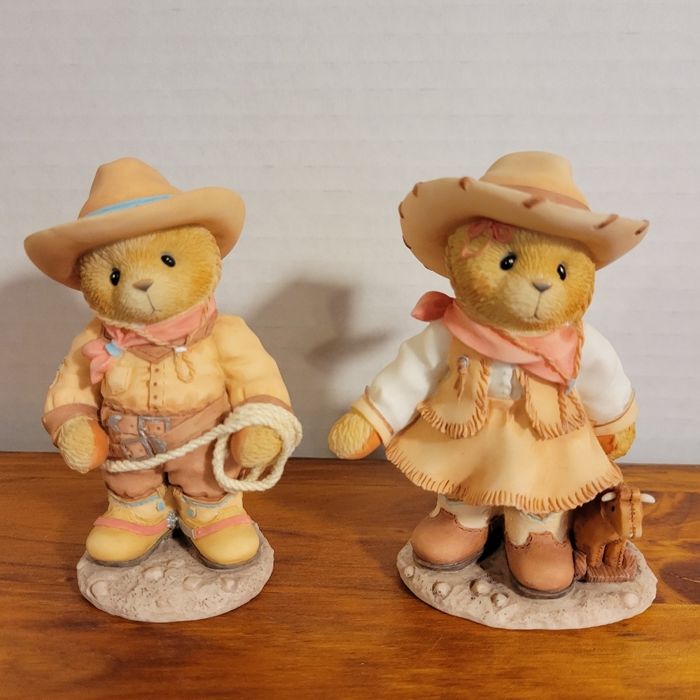 Cherished Teddies 1998 Roy & Sierra, I'm Your Country Cowboy & You're My Partner